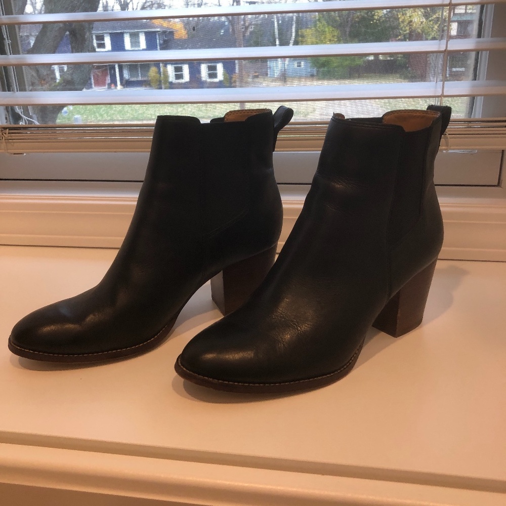 J. Crew Factory Leather Bootie